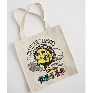Ripple Grateful Dead Spring ’77 Tote Bag Beige Canvas